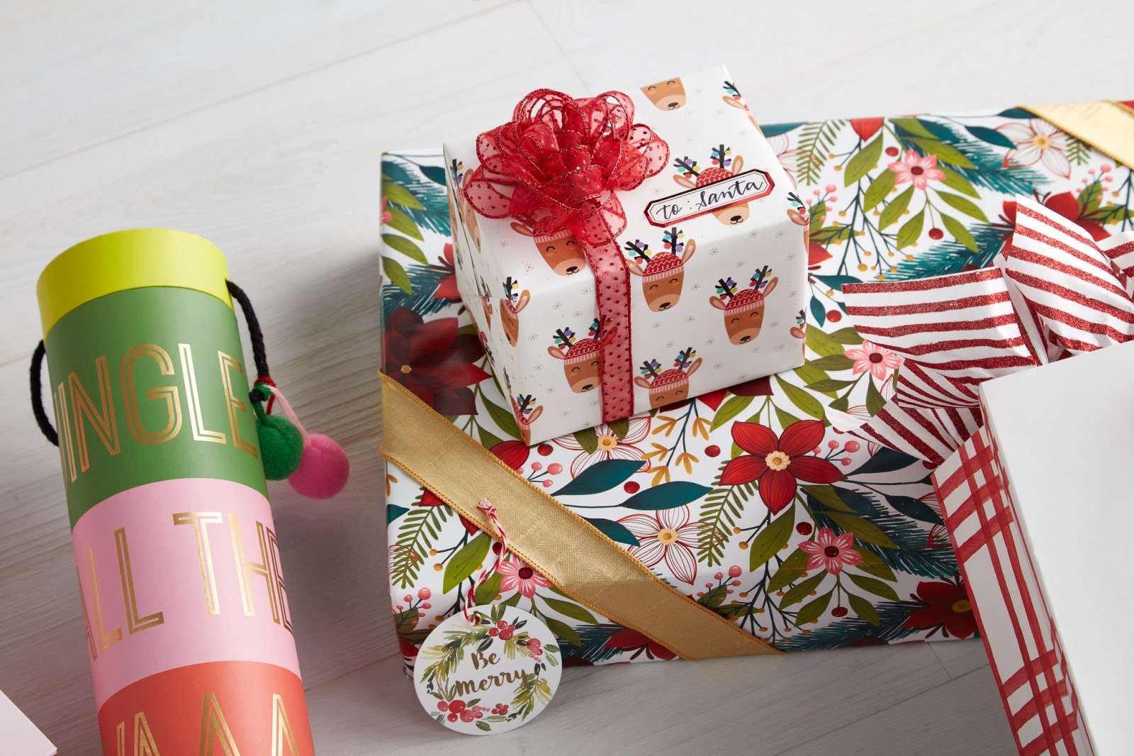 In store gift clearance wrapping